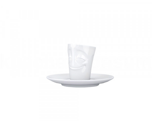 TV Tasse Espresso Mug 12 vergnügt weiß mit Henkel